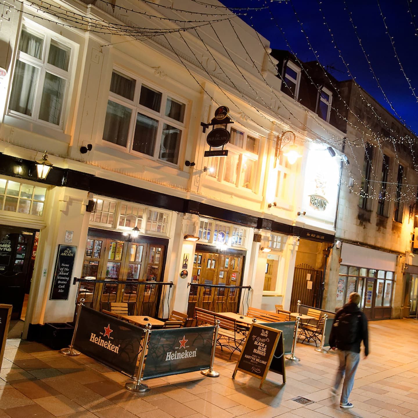 Good food & great times at The Old Arcade